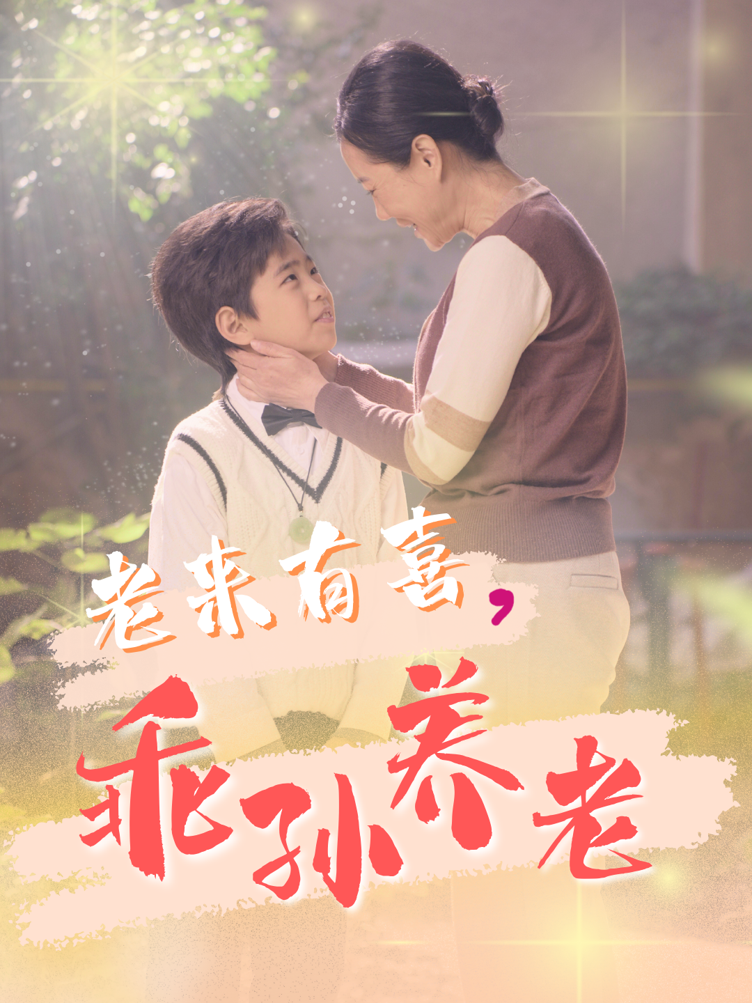 老来有喜乖孙养老封面图