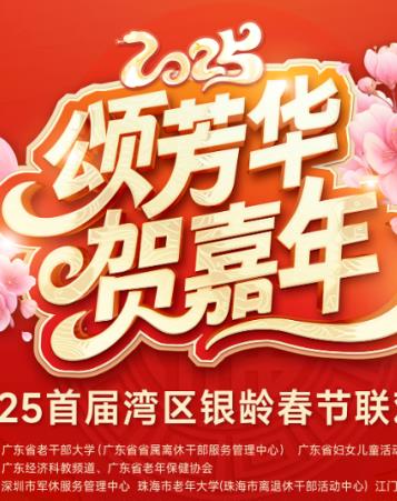 2025湾区银龄春晚封面图