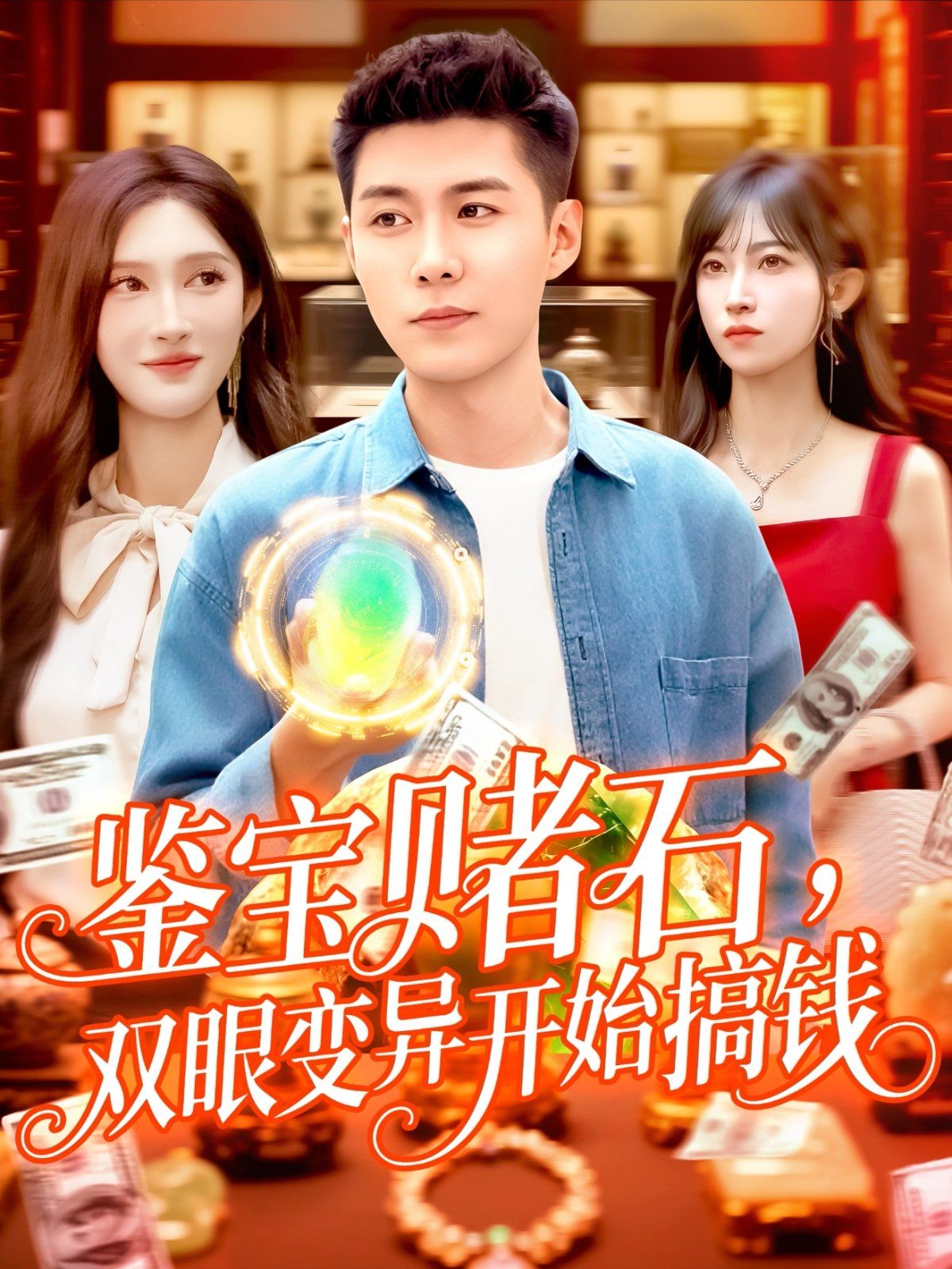 鉴宝赌石，双眼变异开始搞钱封面图