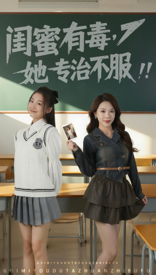 闺蜜有毒，她专治不服封面图